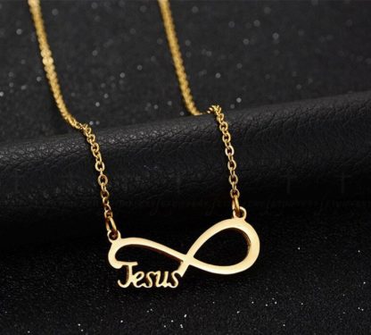 Collier signe infini jesus